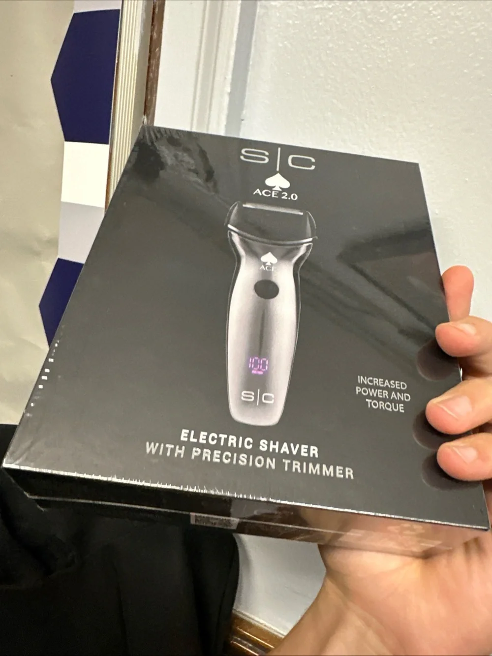 Ace 2.0 Electric Shaver for Men - Silver
